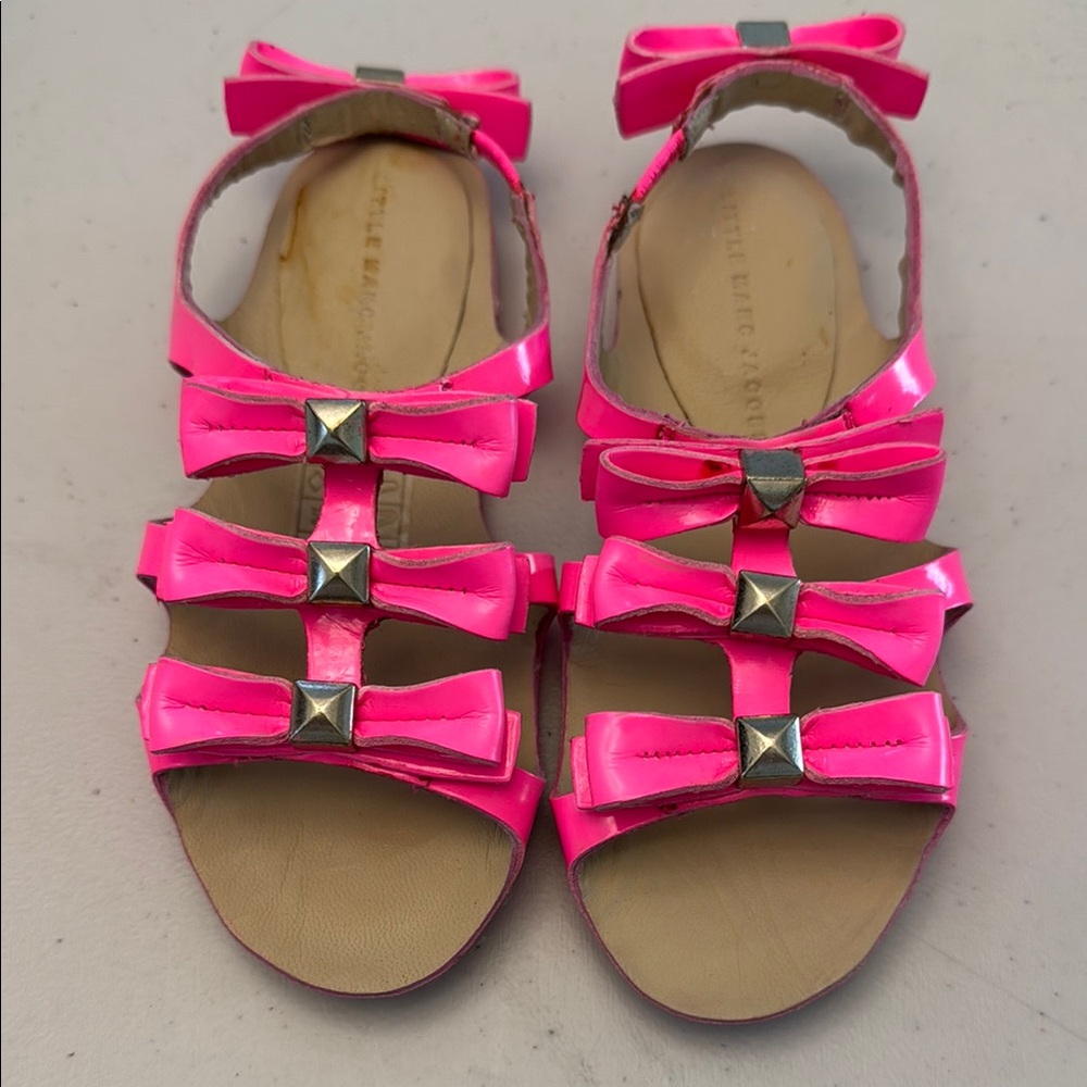 Little Marc Jacobs Girls “Hen” Sandals